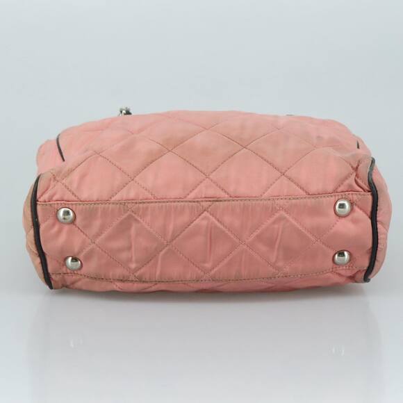 PRADA Shoulder Bag Nylon Pink - Picture 9 of 13
